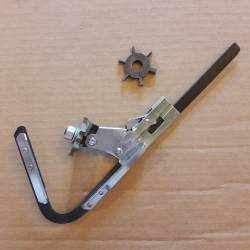Nettoyeur, racleur de gorge de segment de piston