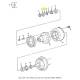 Axle Cork Seal 5-X-633 8758266