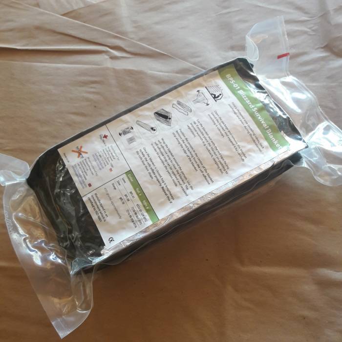 Survival Blanket 6532-01-524-6932
