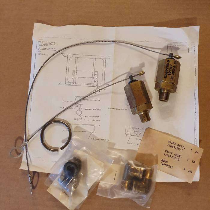 Air Tank drain Kit 11677294