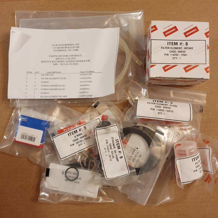 Service Kit Diesel Engine MEP-531A & MEP-501A