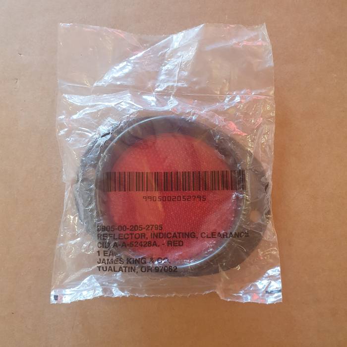 Reflector Red 9905-00-205-2795 MS35387-1
