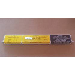 Data Plate 12277088