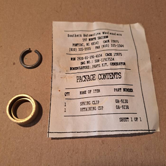 Parts Kit Starter SAW-11917534