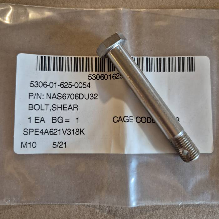Bolt Shear NAS6706DU32