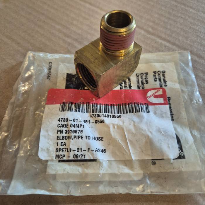 Cummins Elbow 3919678