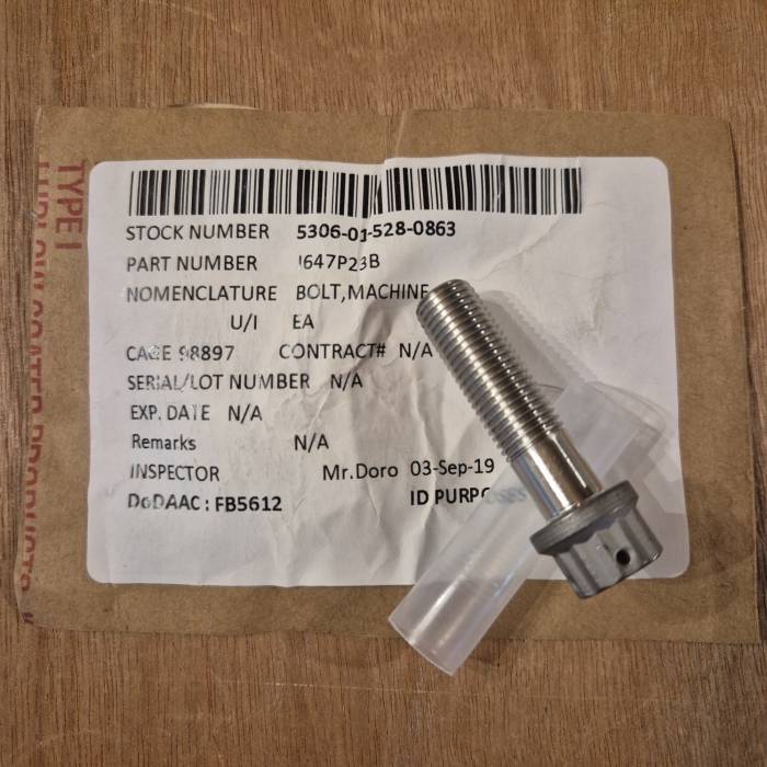 Bolt J647P23B
